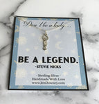 Be A Legend Sterling Silver Goddess Necklace