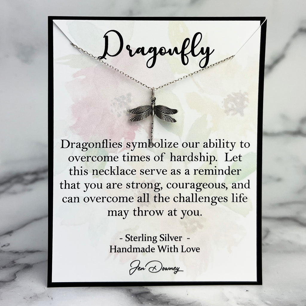 Dragonfly on sale pendant meaning