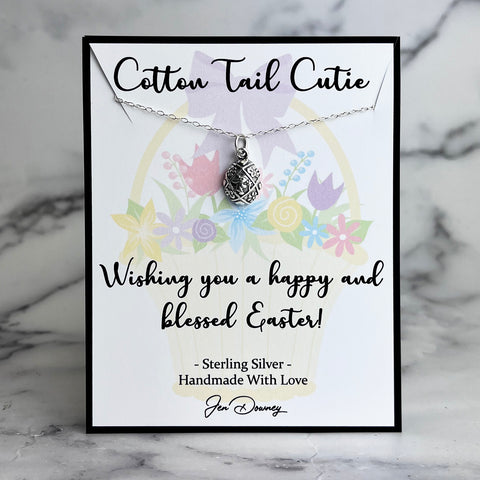 easter wishes cotton tail cutie