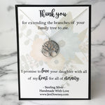 thank you for extending the branches of your family tree to me