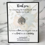 thank you for extending the branches of your family tree to me