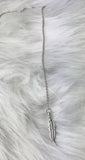 Feathers Appear When Your Daughter Is Near Sympathy Gift Sterling Silver Necklace