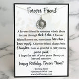 forever friend birthday quote gift idea