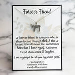 Jewish friendship quote gift idea sterling silver chai necklace