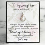 Mom Wedding Gift From Son Tomorrow A Husband Freshwater Pearl Necklace