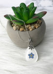 forget me not resin jewelry