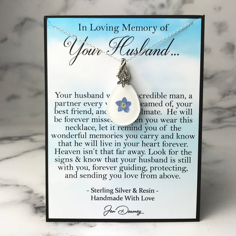 loss of husband sympathy gift