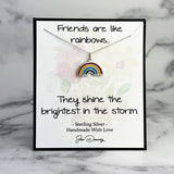 friends are rainbows quote