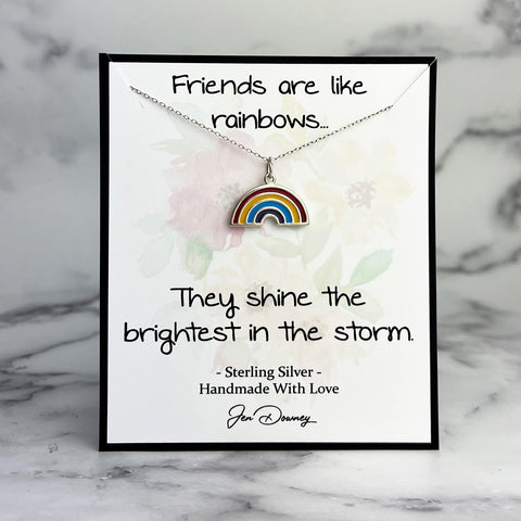 friends are rainbows quote