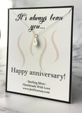 It Has Always Bean You Romantic Pun Sterling Silver Coffee Bean Jewelry