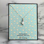 ghost necklace sterling silver