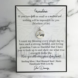 grandma mustard seed quote gift idea
