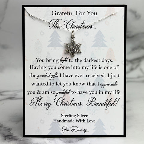 grateful for you christmas gift