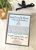 Sympathy quote gift idea