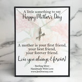 mother is a forever friend mother's day quote