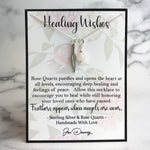 healing rose quartz gift idea