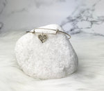 Daughter In Law Welcome To The Family Sterling Silver Tree Charm Bangle