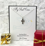 baptism cross for boy