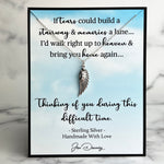 if tears could build a stairway quote