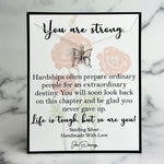 life is tough strength quote