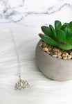 lotus necklace