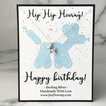balloon dog birthday gift