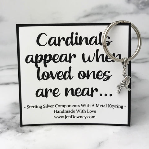 Cardinals appear when loved ones are near