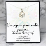 Courage is grace under pressure