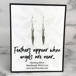 feathers appear when angels are near