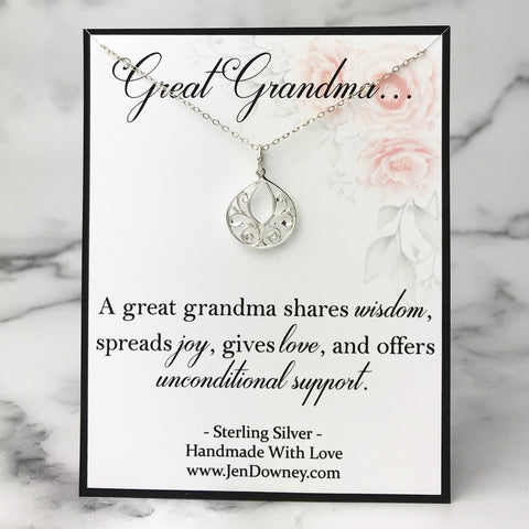 Great Grandma Gift Idea Meaningful Quote