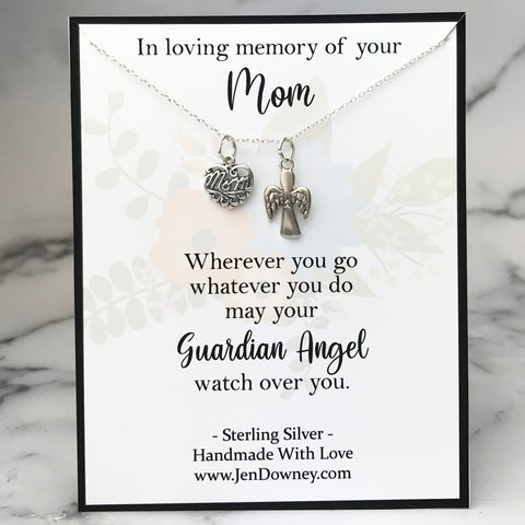 In loving memory of your mom Wherever you go whatever you do may your Guardian Angel watch over you