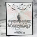 meaningful sympathy gift loss of husband quote