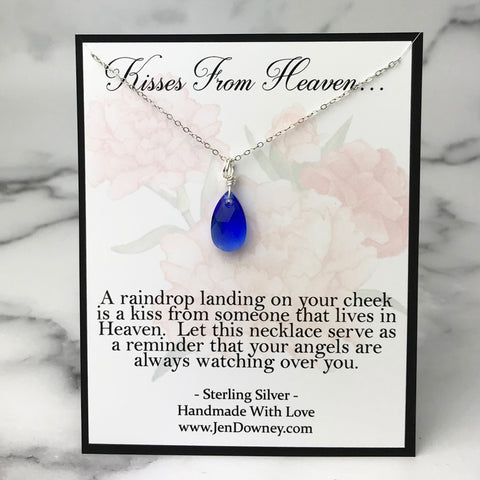 Kisses from Heaven Raindrop quote
