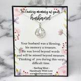 Loss of Husband Sympathy Gift Quote