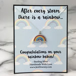 twin rainbow babies gift idea