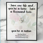 nurse quote save a thousand lives