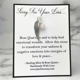 rose quartz healing wishes