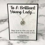 Set The World On Fire North Star Sterling Silver Necklace