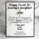Sweet 16 quote from mom