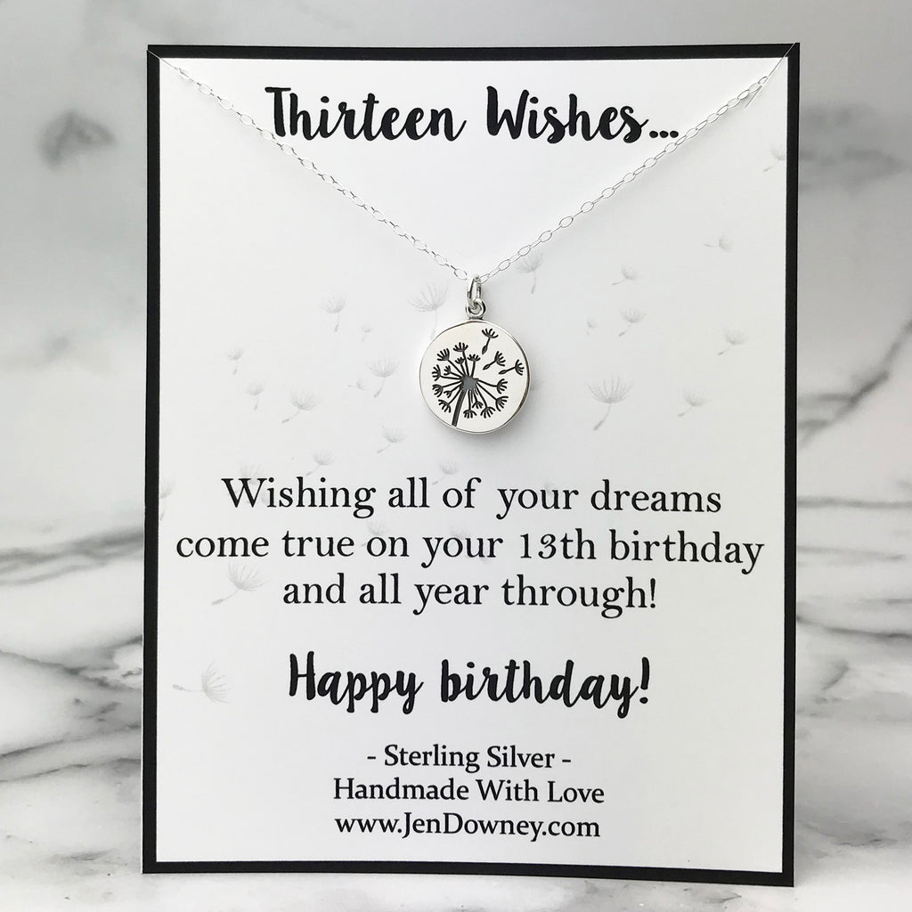 13th Birthday Girl 13th Birthday Gift Official Teenager Thirteenth Birthday  Necklace Gift For 13 Year Old