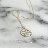 Daughter Gift Adventure Awaits Necklace