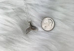 Be A Mermaid Make Waves Sterling Silver Mermaid Tail Necklace