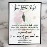 In Loving Memory Of Your Angel Thoughtful Miscarriage Quote Gift 
