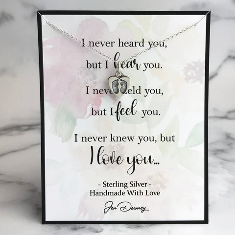 I never knew you but i love you miscarriage quote