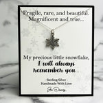 miscarriage snowflake quote