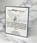Loss of Mom Cardinal Sympathy Gift Sterling Silver Necklace