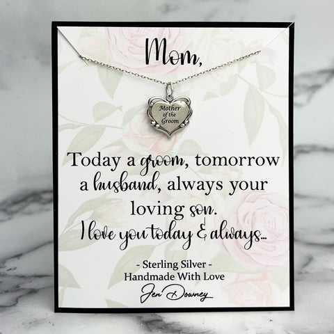 mother of the groom wedding gift from son