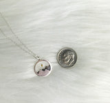 mustard seed mountain necklace