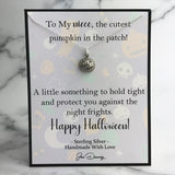 niece halloween quote pumpkin gift