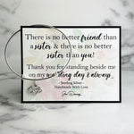 wedding day gift for sister